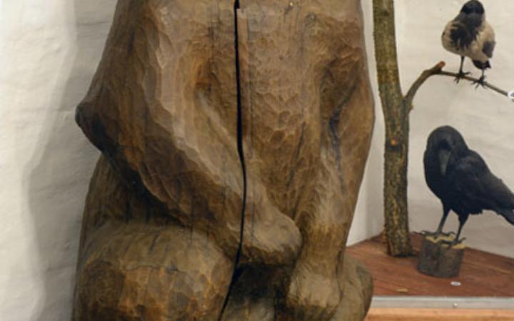 Воробьев Борис Яковлевич, Гималайский медведь, 1957г. Один из знаковых для музея экспонатов.