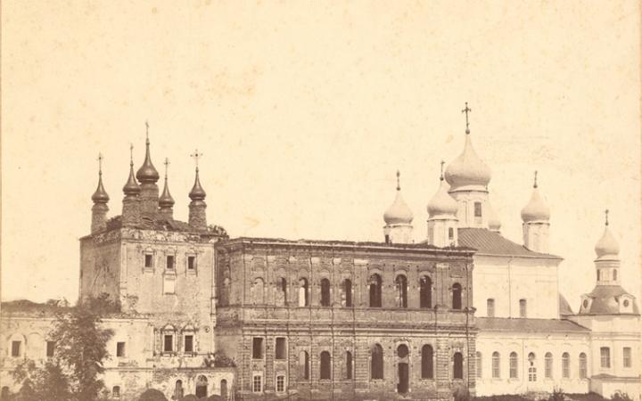 Ф.Дубовской. Успенский собор, прежде был Горицкий монастырь, построен в давние времена. конец XIX в.