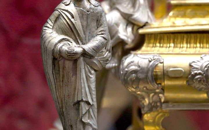 Серебряная кладовая. Фрагмент экспозиции.