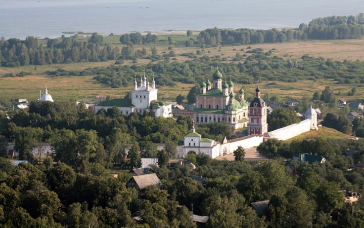 Вид Горицкого монастыря с юго-востока