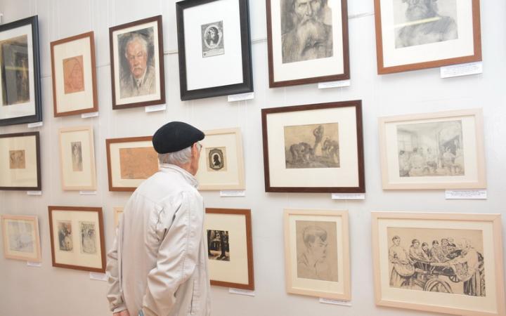 Открытие выставки «Д.Н. Кардовский (1866-1943). К 150-летию со дня рождения. Живопись, графика»