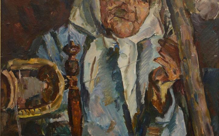 Куколь В.С. (1936). Пряха. 1976.