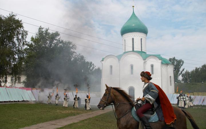 Празднование 855 летия города. Красная площадь.