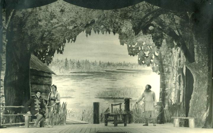 Сцена из оперы «Русалка». 1949 г.