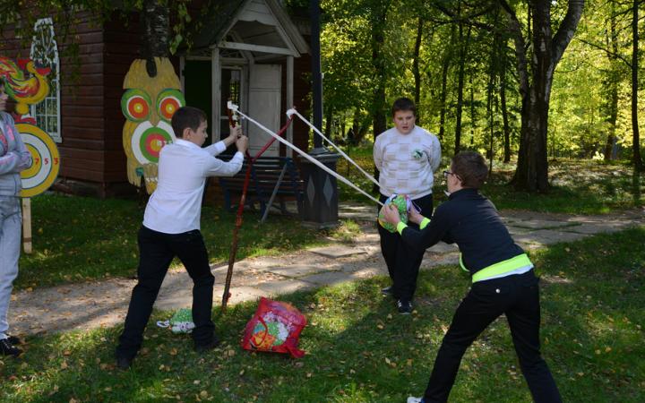 Спортивная часть квеста в этот раз несложная, скорее веселая!